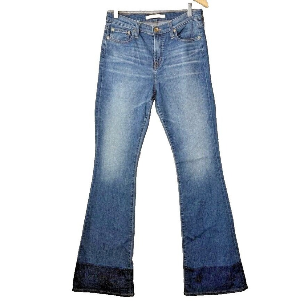 BIG STAR Bella High Rise Flare Jeans Tall Womens Size 30‎ X 34 Dark Wash Boho